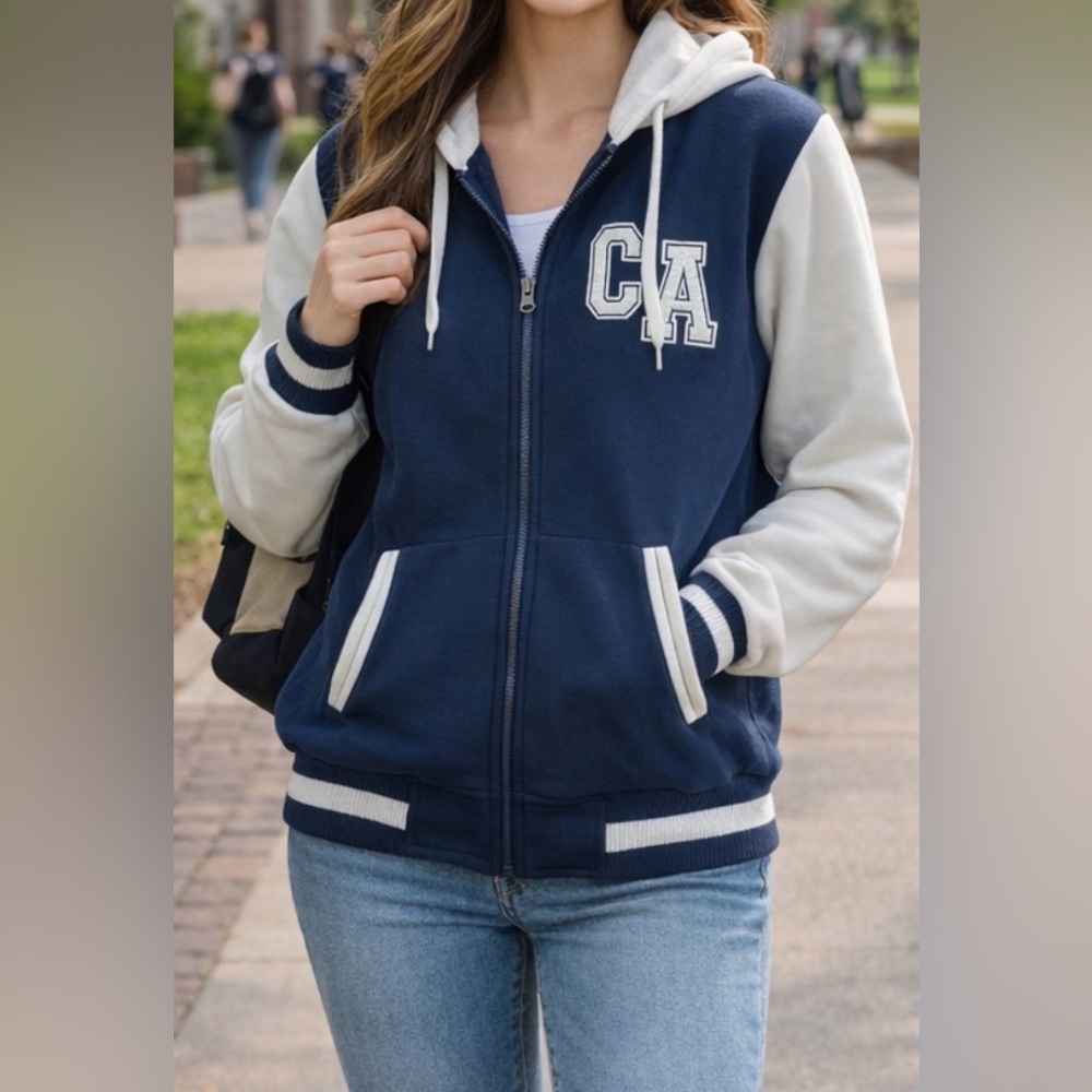 Like New Fleece Hoodie - Large